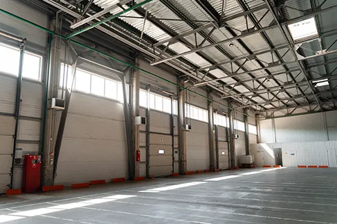 Anwendungen Hallentorindustrie