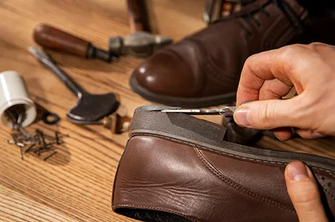 Anwendungen Schuhreparatur